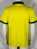 1950-1966 Brazil Home Retro Soccer Jersey