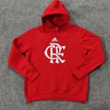 2024 Flamengo  Red Fleece Hoodie