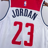 22-23 Wizards JORDAN #23 White Top Quality Hot Pressing NBA Jersey