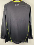2010-2011 RMA Away Long Sleeve Retro Soccer Jersey