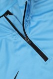 2024 NK Blue Half Pull Tracksuit 