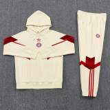 24-25 Bayern Khaki Hoodie Tracksuit