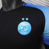 25-26 Algeria Black Player Version Training shirts (蓝标)