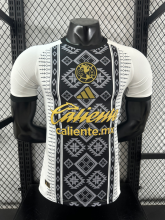 25-26 Club America White Black Player Version Soccer Jersey