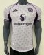 25-26 Man Utd White Purple Special Edition Player Version Soccer Jersey