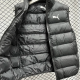 24-25 PM Black Cotton jacket vest (Waistcoat)