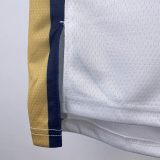 22-23 Pelicans WILLIAMSON #1 White Top Quality Hot Pressing NBA Jersey（V领）
