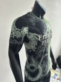 25-26 RMA Green Black Special Edition Player Version Training Shirts *龙纹