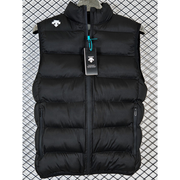 24-25  DST Black Cotton jacket vest (Waistcoat)