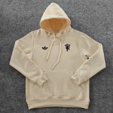 2024 Man Utd Apricot Fleece Hoodie