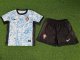 2024 Portugal European Cup Away Player Version Kids Soccer Jersey