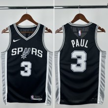 24-25 SA Spurs  Top Quality Hot Pressing NBA Jersey