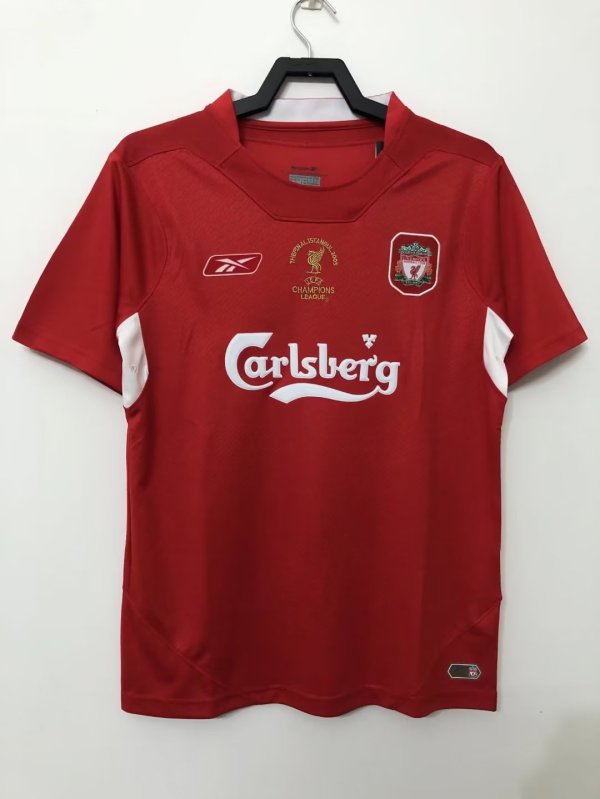 2004-2005 LIV Home Retro Soccer Jersey