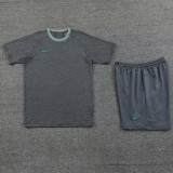 2024 NK Grey Training Short Suit (100%Cotton)