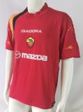 2004-2005 Roma Home Retro Soccer Jersey