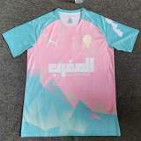 25-26 Morocco Pink Blue Special Edition Fans Soccer Jersey