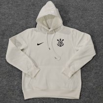 2024 Corinthians White Fleece Hoodie
