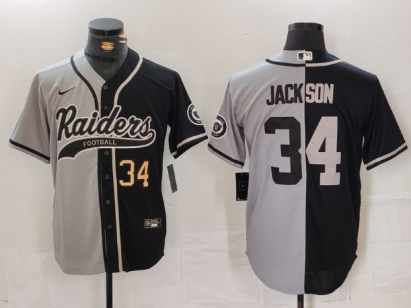 2024 MLB Las Vegas Raiders New Pattern Jersey