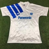 1991-1992 Marseille Home Retro Soccer Jersey