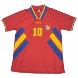 1994 Romania Red Retro Soccer Jersey