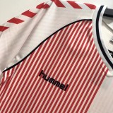 1986 Denmark Away Retro Soccer Jersey