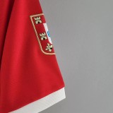 1973-1974 Benfica Red Retro Soccer Jersey