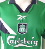 1999-2000 LIV Away Green Retro Soccer Jersey