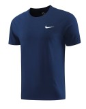 2025 NK Pure cotton T-shirt—Navy blue