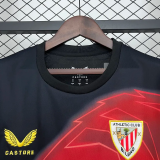 25-26 Bilbao Black Red Training shirts