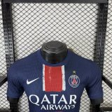 24-25 PSG Home Player Version Soccer Jersey—Star 有星