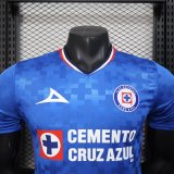 25-26 Cruz Azul Home Player Version Soccer Jersey