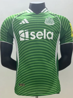 25-26 Newcastle Away Player Version Soccer Jersey