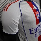 25-26 Lyon Home Player Version Soccer Jersey