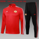 25-26 Man Utd High Quality Kids Half Pull Tracksuit