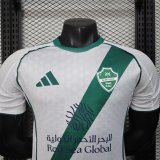 25-26 Al-Ahli Saudi White Special Edition Player Soccer Jersey