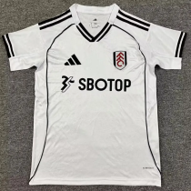 25-26 Fulham Home Fans Soccer Jersey