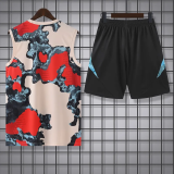 25-26 Bayern High quality Tank Top And Shorts Suit