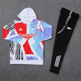 25-26 ARS White Hoodie Tracksuit (卫衣套装)