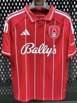 25-26 Nottingham Forest Home Fans Soccer Jersey 1:1 Thai Quality*带前广告