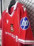 25-26 Wrexham FC Home Fans Soccer Jersey 1:1 Thai Quality