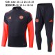 25-26 Bayern High Quality Kids Half Pull Tracksuit