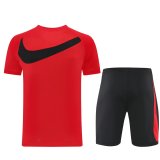 2025 NK Red Training Short Suit