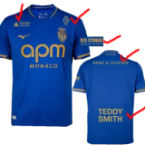 25-26 Monaco Away Player Version Soccer Jersey 1:1 Thai Quality