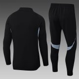 2025 AD Black Half Pull Tracksuit 