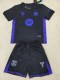 25-26 BAR Black Special Edition Kids Soccer Jersey 1:1 Thai Quality