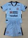 25-26 Cruz Azul Light Blue Goalkeeper Adult Suit 1:1 Thai Quality