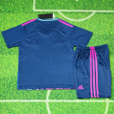 25-26 RMA Royal blue Concept Edition Kids Soccer Jersey 1:1 Thai Quality