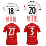 25-26 Freiburg UEL Red Fans Soccer Jersey 1:1 Thai Quality