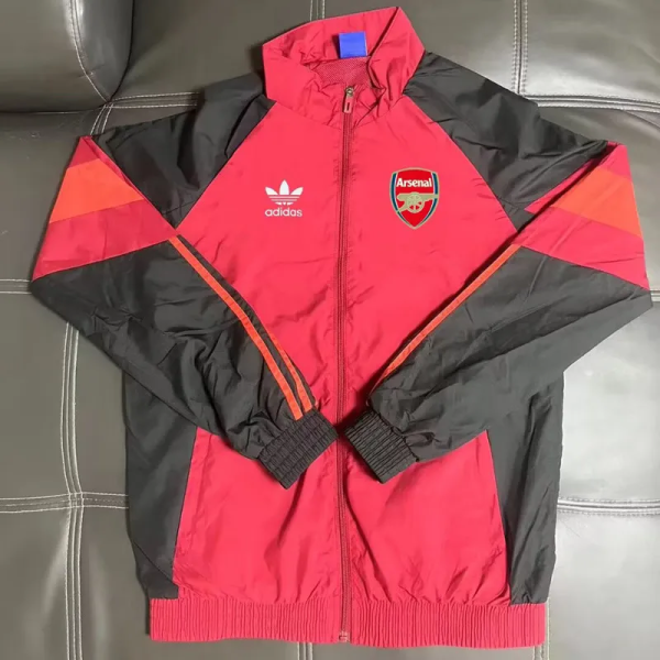 25-26 ARS Red black Windbreaker