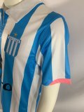 2007-2008 Racing Club Home Retro Soccer Jersey